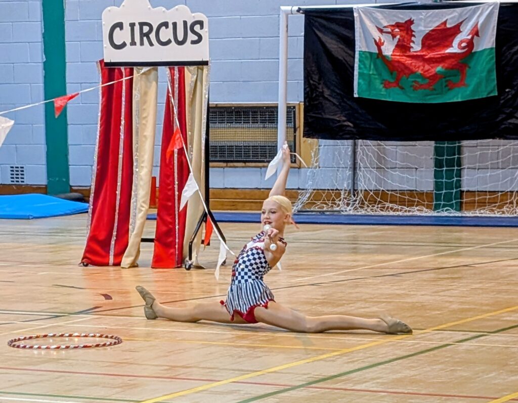 Welsh Baton Twirler Chloe Brettle